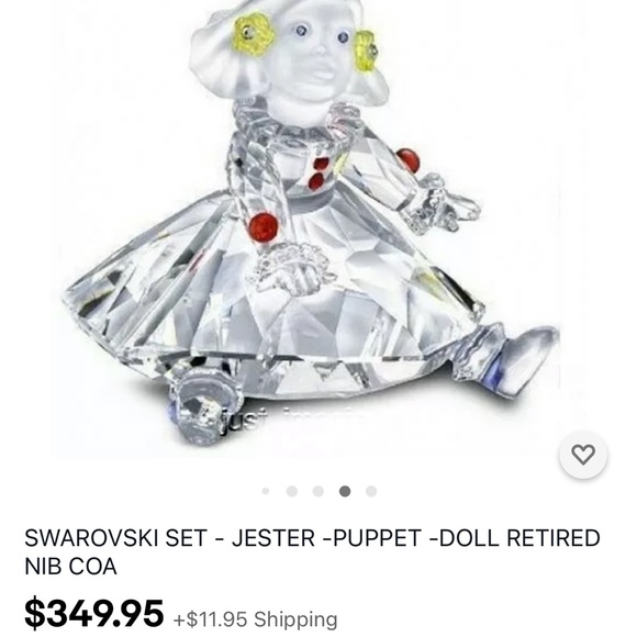 Y2K NIB Vintage Swarovski Doll - Picture 13 of 13